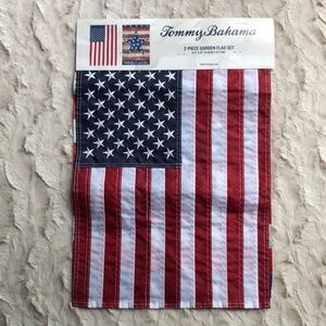 TOMMY BAHAMA Garden Patriotic USA Flag Set